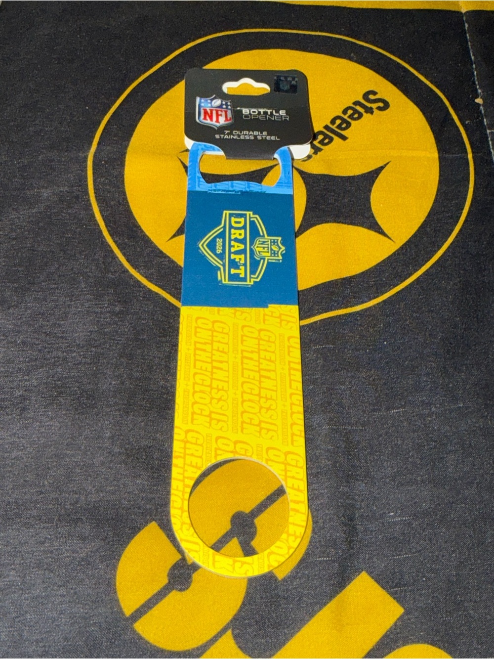 NFL Draft Football 2026 Bottle Opener Brand New With Tag Souvenir Memorabilia N
